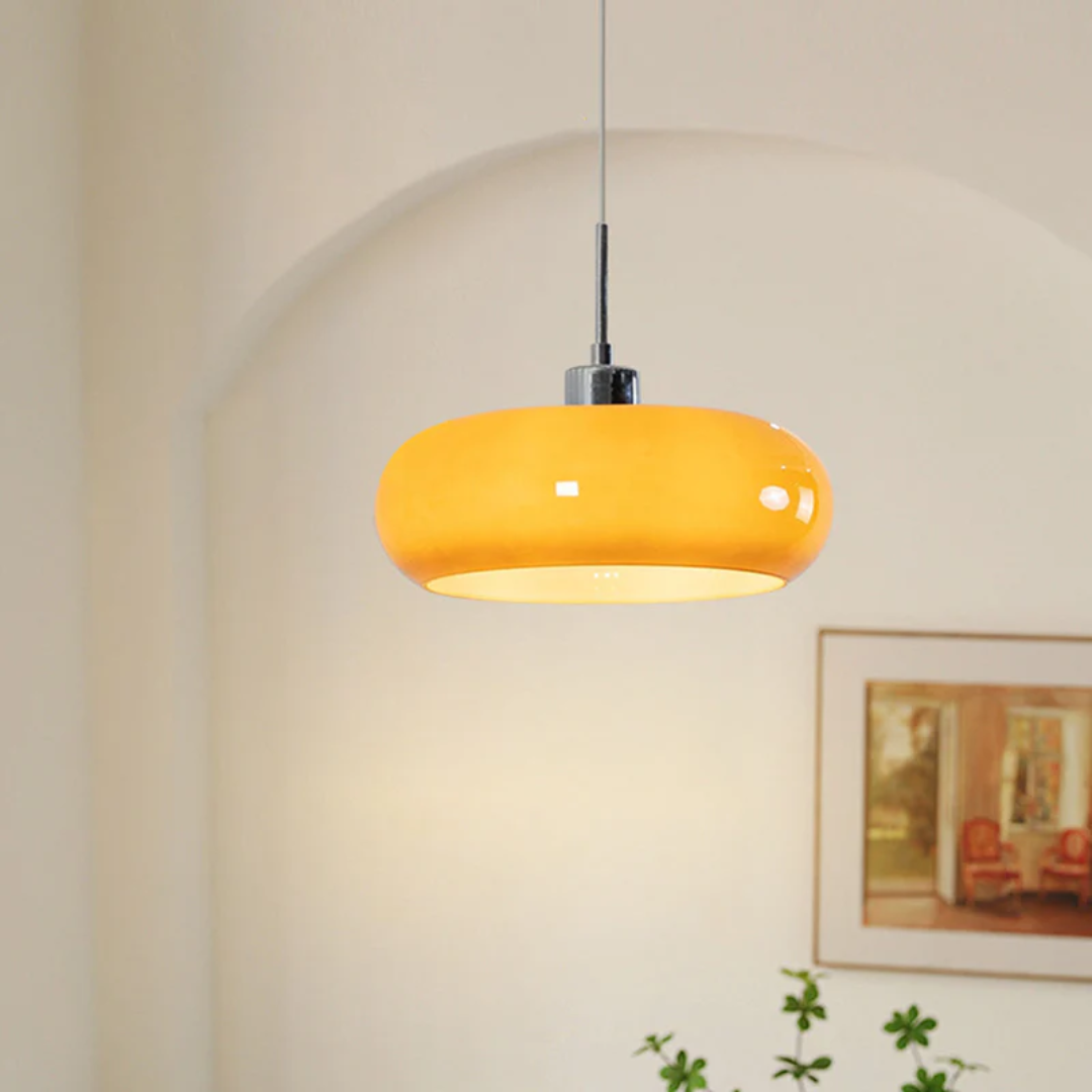 Modern Round LED Pendant Lamp - RadianceOrb | Bowlift