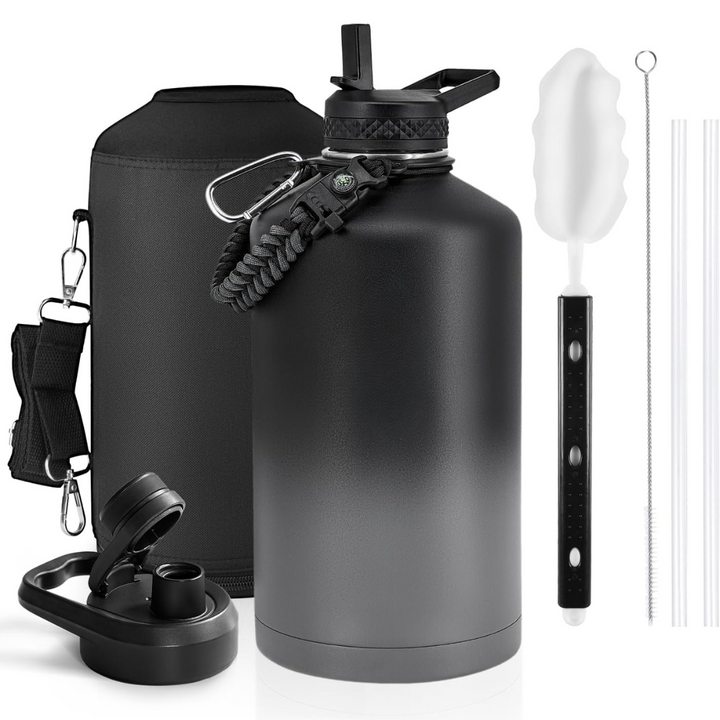 HydraPure – Duurzame Waterfles met Paracord Handvat Bowlift