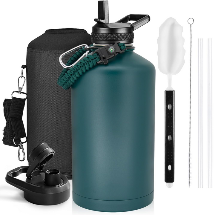 HydraPure – Duurzame Waterfles met Paracord Handvat Bowlift