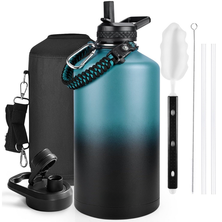 HydraPure – Duurzame Waterfles met Paracord Handvat Bowlift