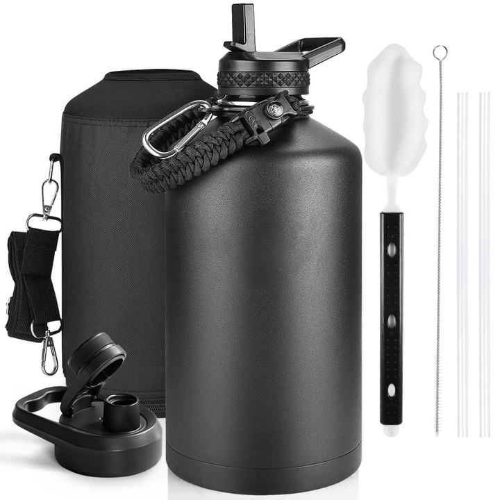 HydraPure – Duurzame Waterfles met Paracord Handvat Bowlift