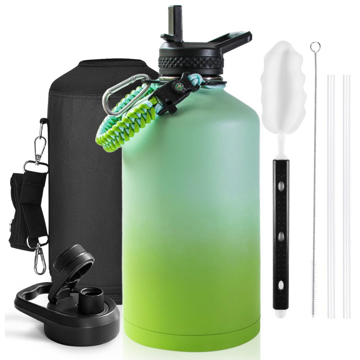 HydraPure – Duurzame Waterfles met Paracord Handvat Bowlift