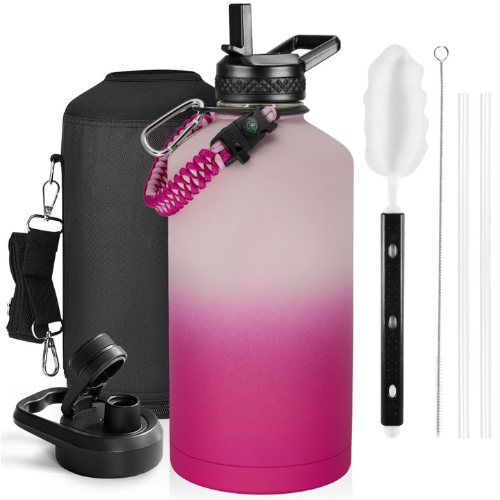 HydraPure – Duurzame Waterfles met Paracord Handvat Bowlift