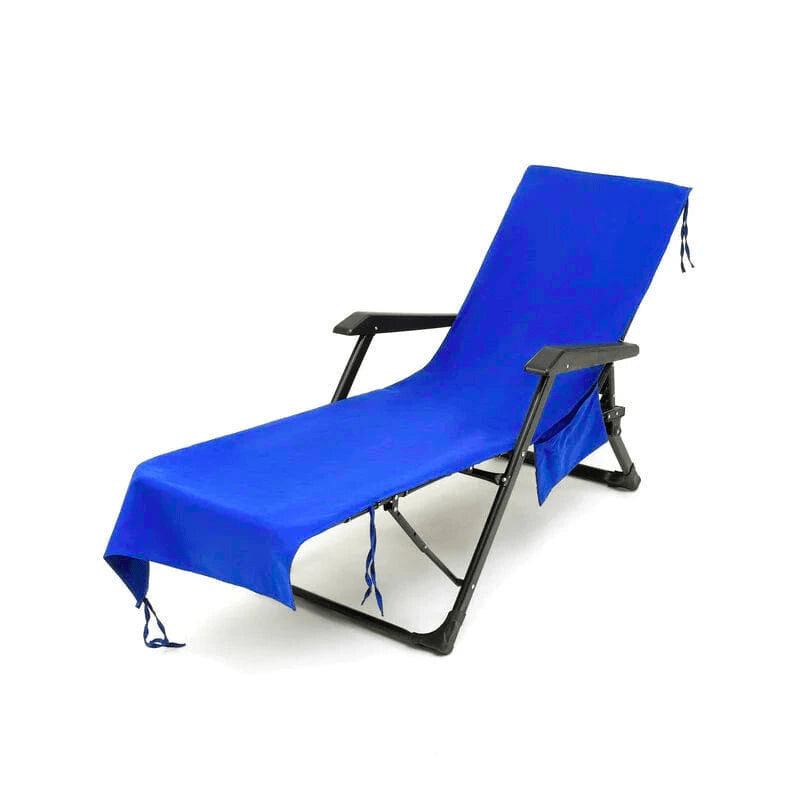 BowLift | Towel with pockets & non-slip grip for deckchairs