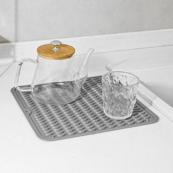 BowLift | KÜCHENWELLA Silicone Kitchen Mat | Heat Resistant & Non-Slip | Dish Mat, Refrigerator & Drawer Liner | BPA-Free & Easy to Clean