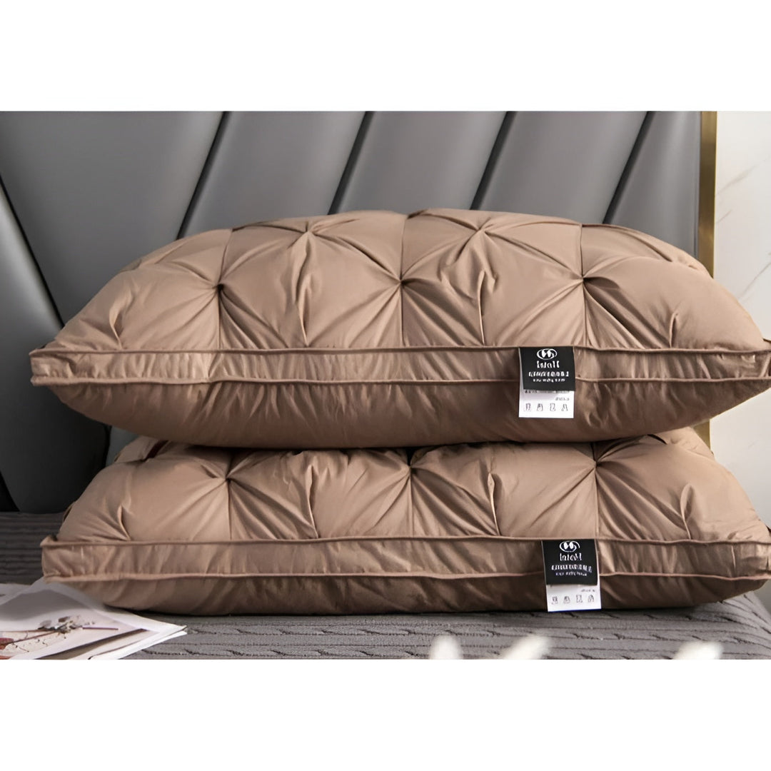 Goose Down Royalty Pillow – Luxurious, Soft And ComfortaBowlifte | For A Restful Sleep | Bowlift