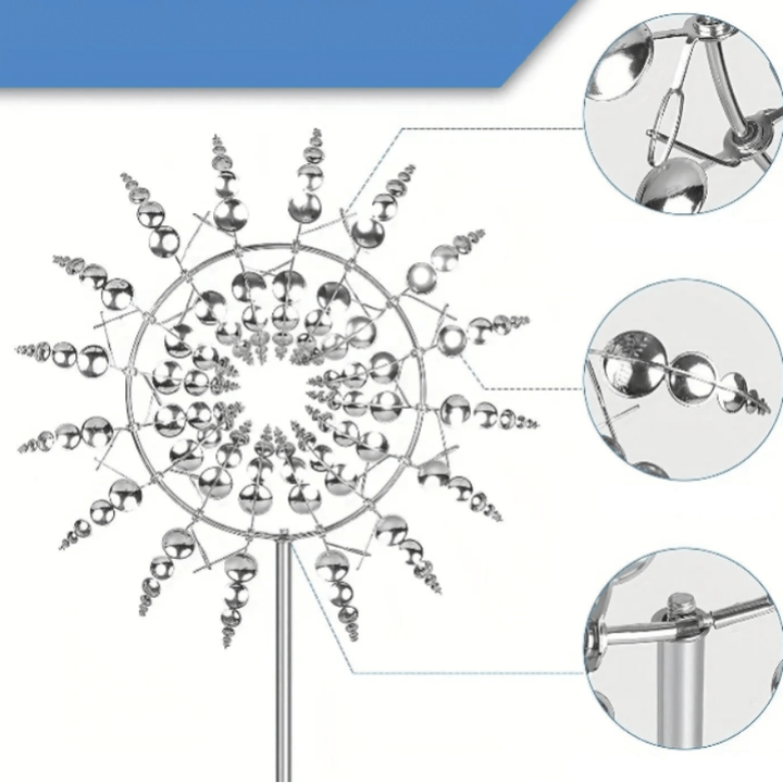 BowLift | Magical windmills that create movement and colors in your garden!