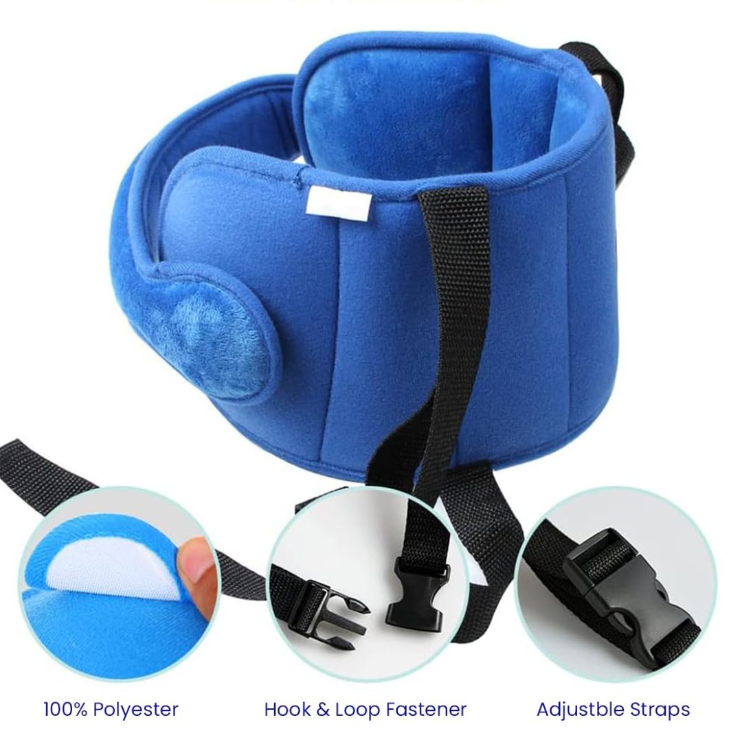 BowLift | Comfortable Children's Headrest for Car – Soft and Adjustable Travel Pillow