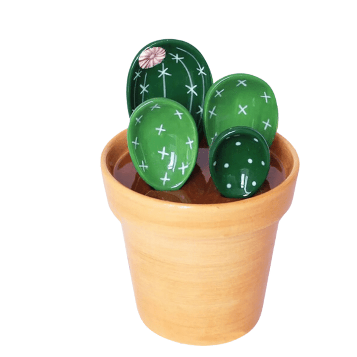 BowLift | Creative and practical measuring spoon set with cactus motif