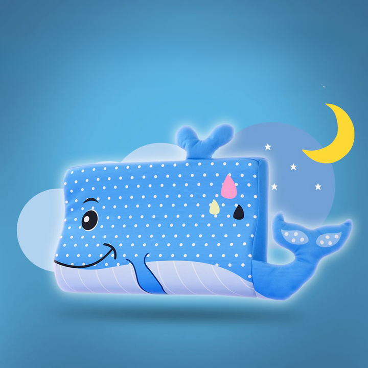 BowLift | CuddlyPillow – Breathable Ergonomic Pillow for Kids | Neck Support & Healthy Sleep Alignment