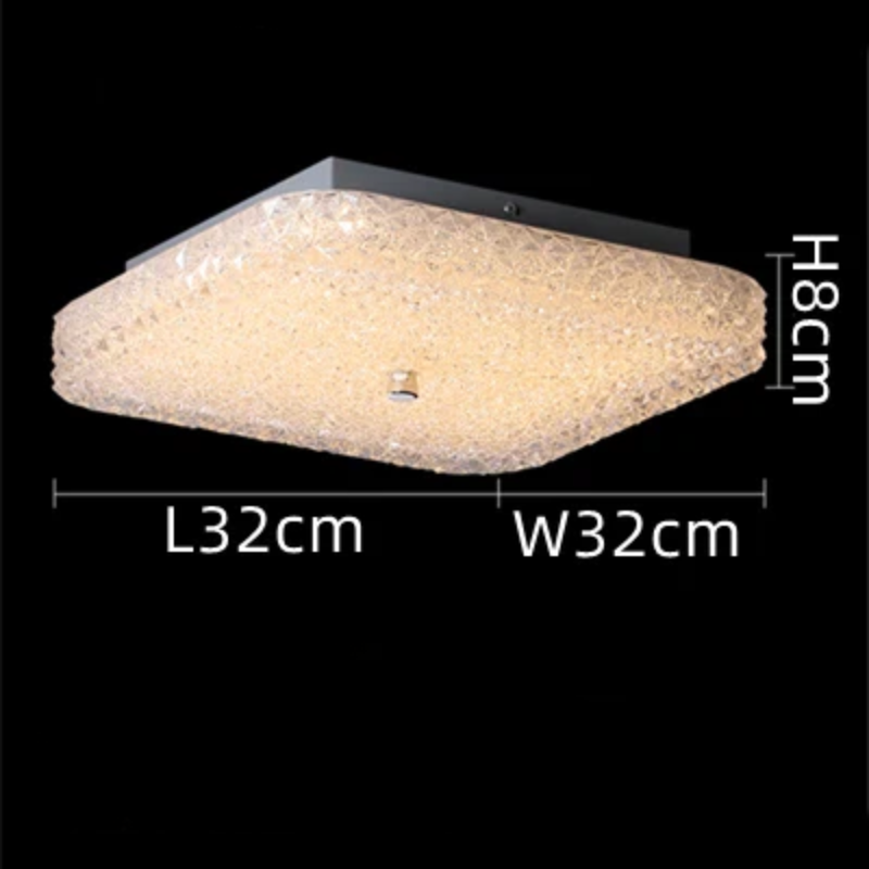 Elegant LED Chandelier – Modern Ceiling Light with Crystal for Living Room and Bedroom | Bowlift