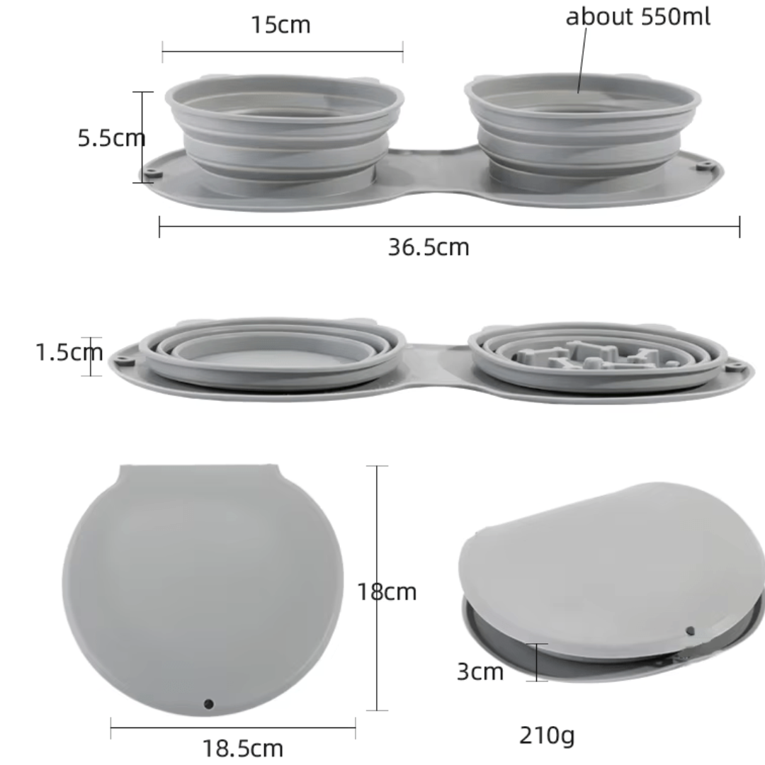 2-in-1 On-the-Go Food Bowl Bowlift