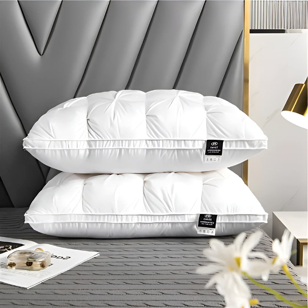 Goose Down Royalty Pillow – Luxurious, Soft And ComfortaBowlifte | For A Restful Sleep | Bowlift