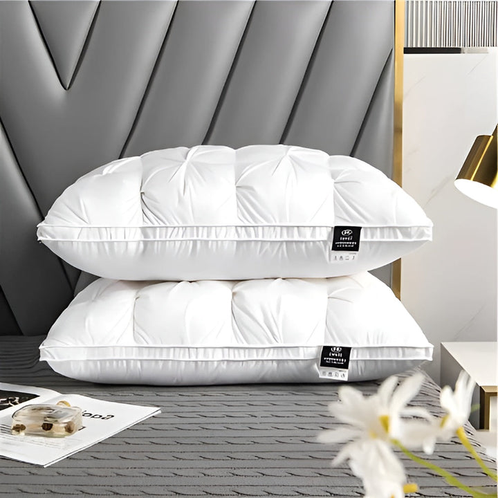Goose Down Royalty Pillow – Luxurious, Soft And ComfortaBowlifte | For A Restful Sleep | Bowlift