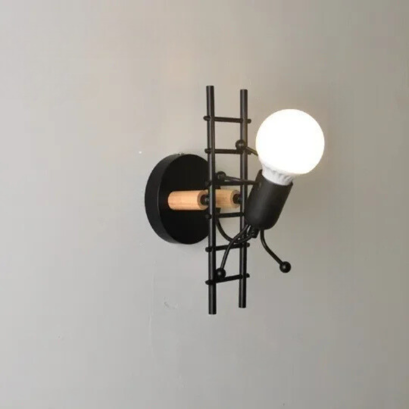 LumiKids - Playful LED Wall Lamp for Children Bowlift