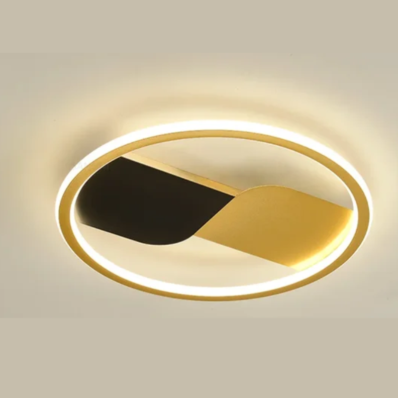 Modern LED ceiling light with round design – Dimmable for bedroom and living room | Bowlift