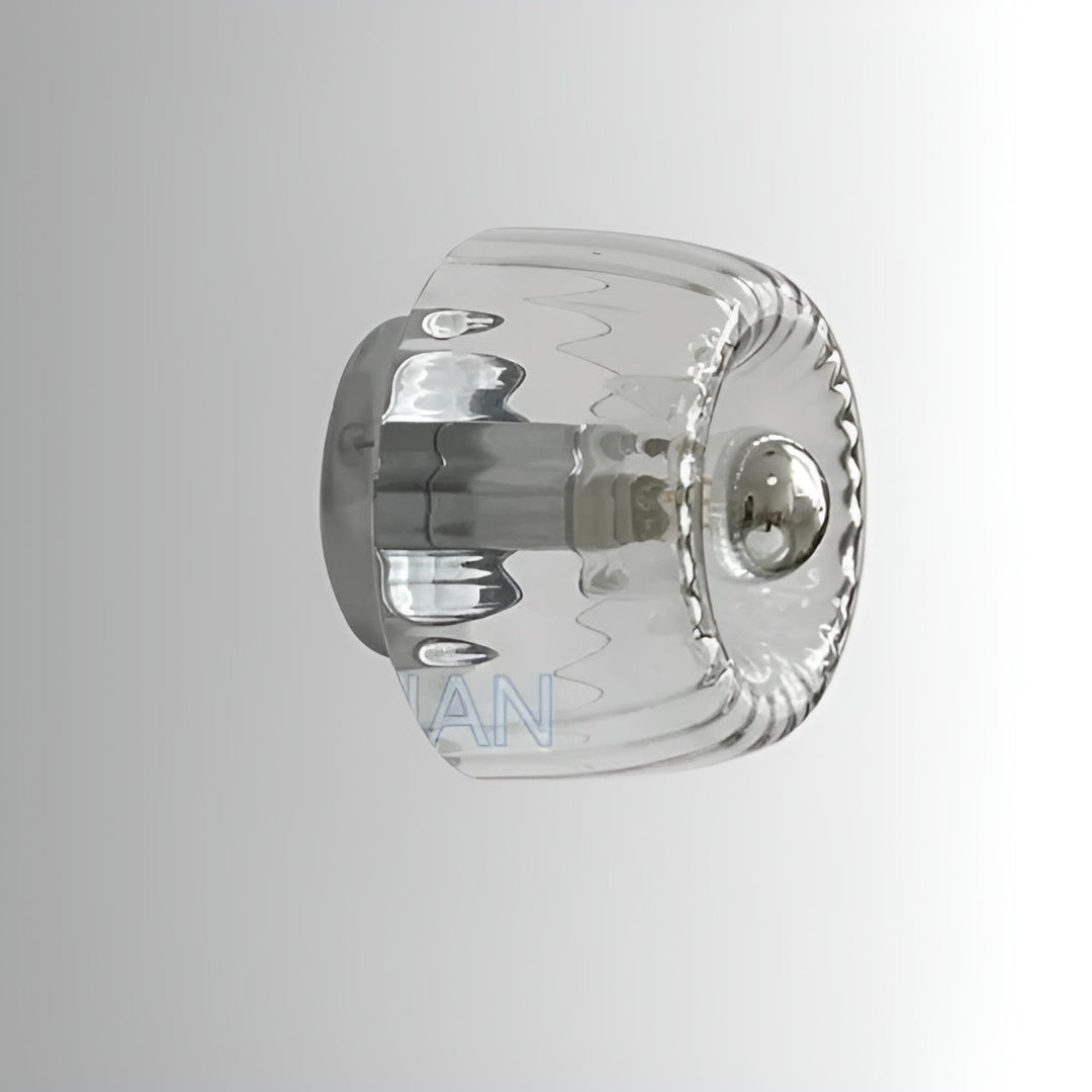 BowLift | ScandiElegance Wall Lamp – Modern Glass Lighting with Bauhaus Charm