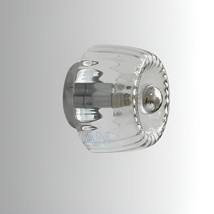 BowLift | ScandiElegance Wall Lamp – Modern Glass Lighting with Bauhaus Charm