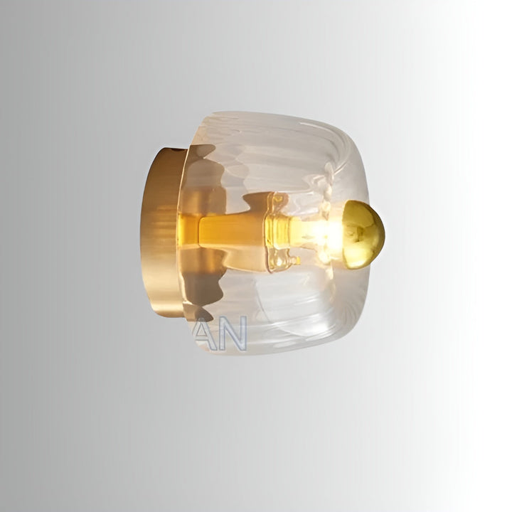 BowLift | ScandiElegance Wall Lamp – Modern Glass Lighting with Bauhaus Charm