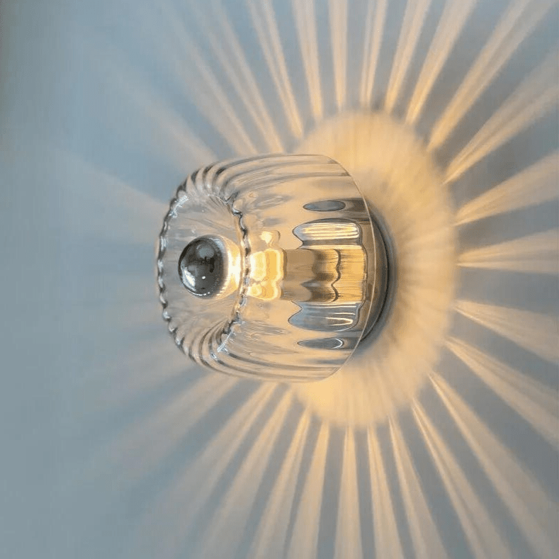 BowLift | Scandinavian Bauhaus Wall Light – Nordic Glass & Metal Sconce for Modern Interiors