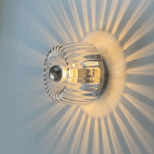 BowLift | Scandinavian Bauhaus Wall Light – Nordic Glass & Metal Sconce for Modern Interiors