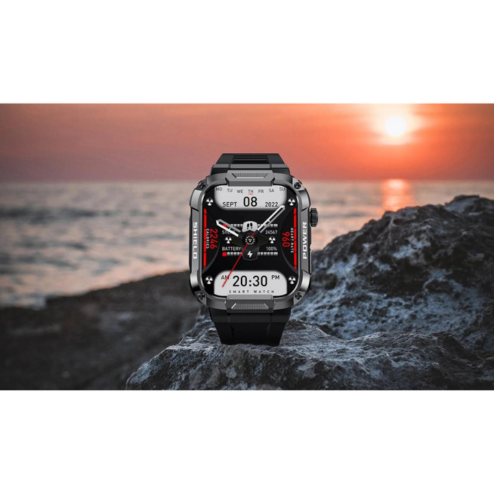 ForceGuard Watch - Sustainable Military Smartwatch for Performance Bowlift