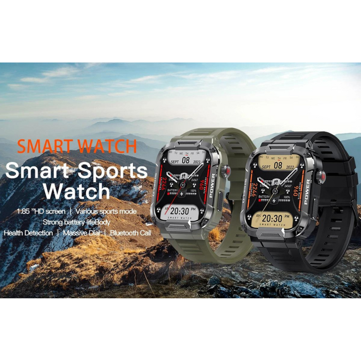 ForceGuard Watch - Sustainable Military Smartwatch for Performance Bowlift