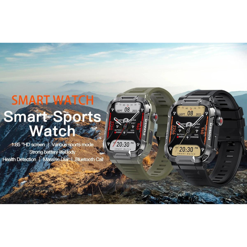 ForceGuard Watch – Military Quality Smartwatch for Daily Use Bowlift
