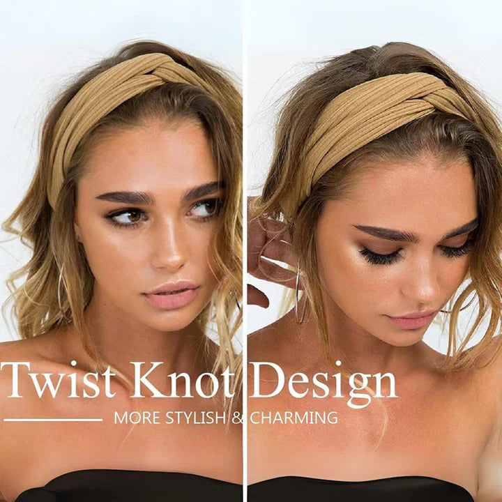 BowLift | Ribbed Twist Headbands – Boho Design