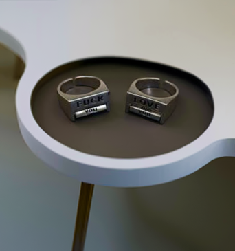 BowLift | F*ck You Everything Rotating Mood Control Ring