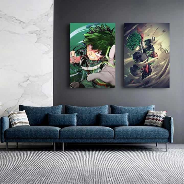 My Hero Anime - Canvas Wall Art Painting | Bowlift