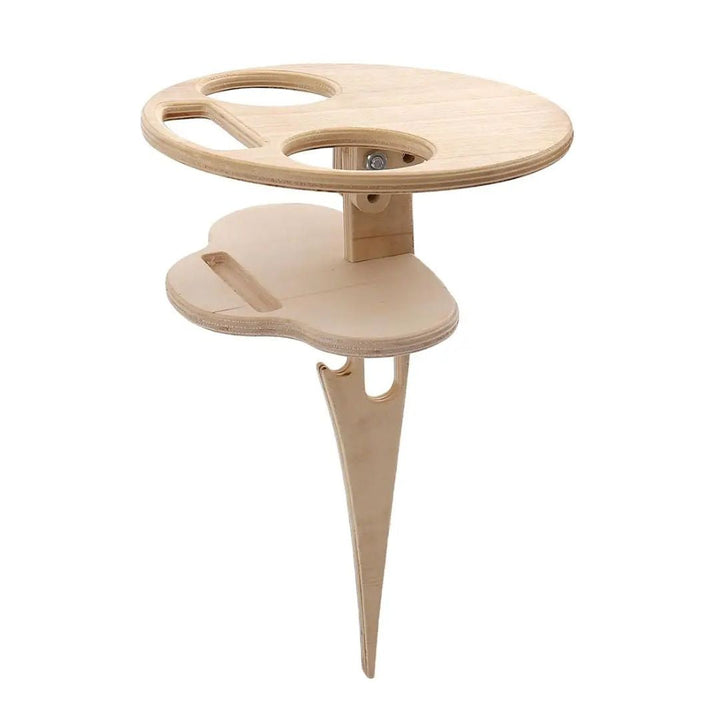 WineGlow Table - Double Portable Wine Table Bowlift
