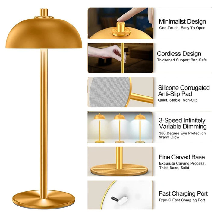 BowLift | Eindhoven Gaile Creative Mushroom Lamp