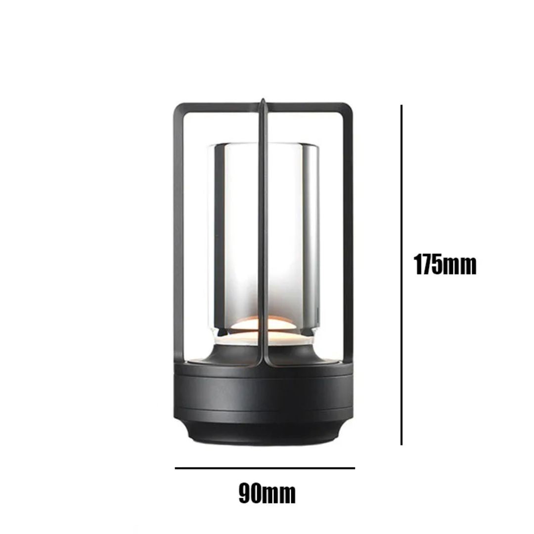 Clary LED Wireless Retro Metal Bar Desk Lamp | Bowlift