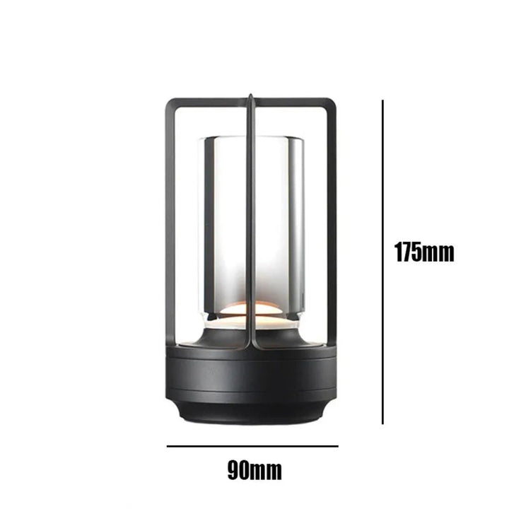 Clary LED Wireless Retro Metal Bar Desk Lamp | Bowlift