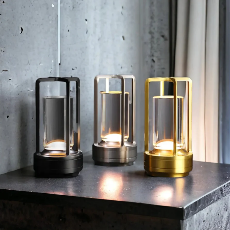 Scandinavian Wireless LED Table Lamp - NordicaGlow | Bowlift