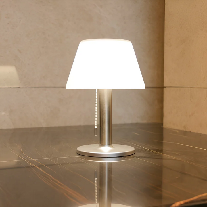Stylish Solar Table Lamp - SolarLuxe | Bowlift