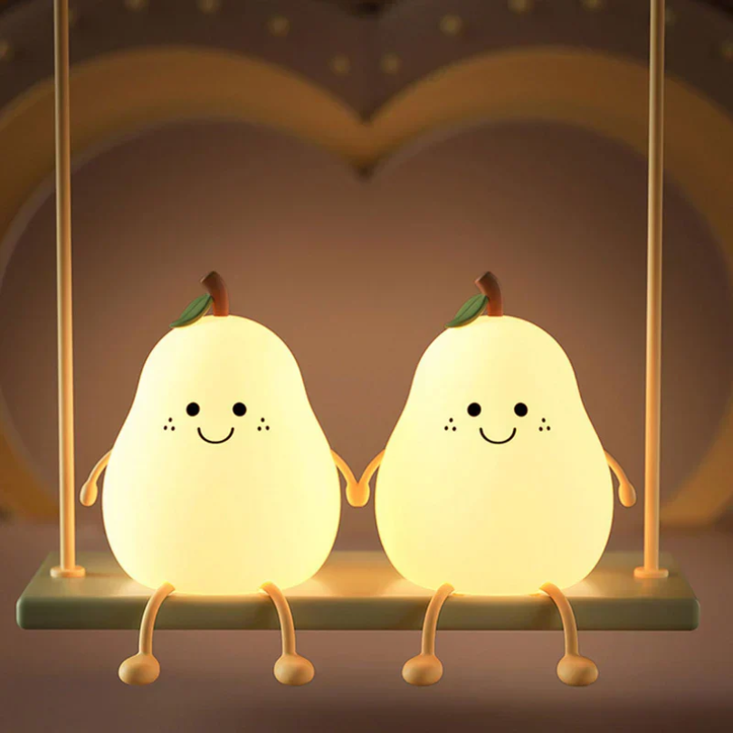 Cheerful Night Light for Kids - HappyPear | Bowlift
