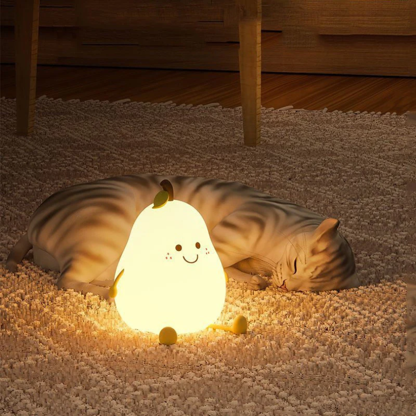 Cheerful Night Light for Kids - HappyPear | Bowlift