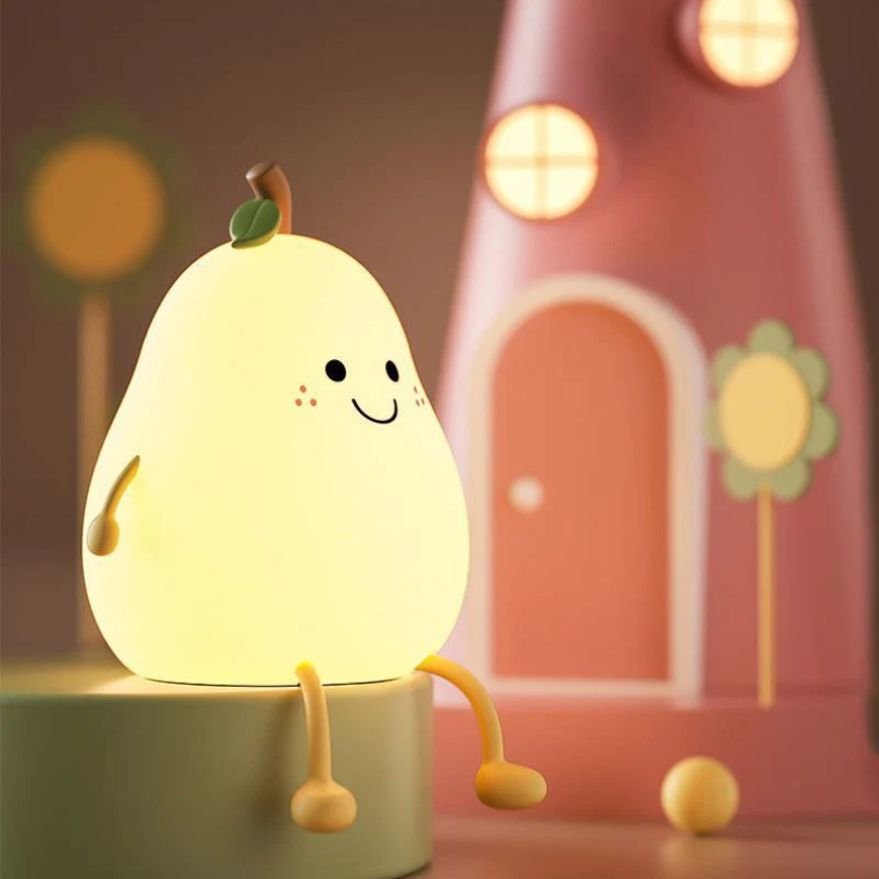 Cheerful Night Light for Kids - HappyPear | Bowlift