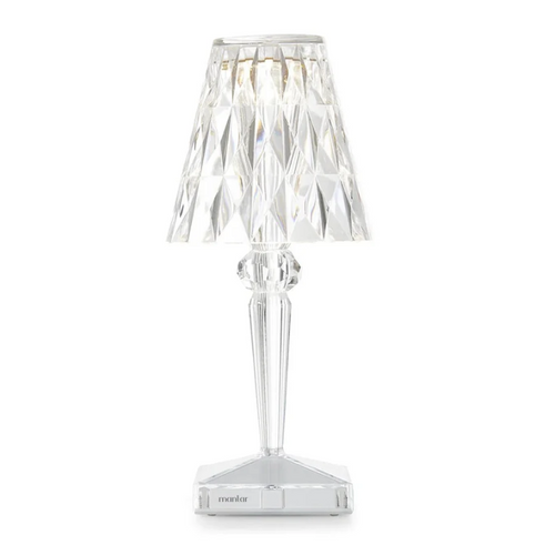 Chic Table Lamp with Crystal Design - CrystalLuxe | Bowlift
