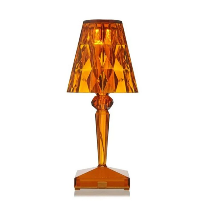 CrystalLuxe Table Lamp - Elegant Crystal Table Lighting Bowlift