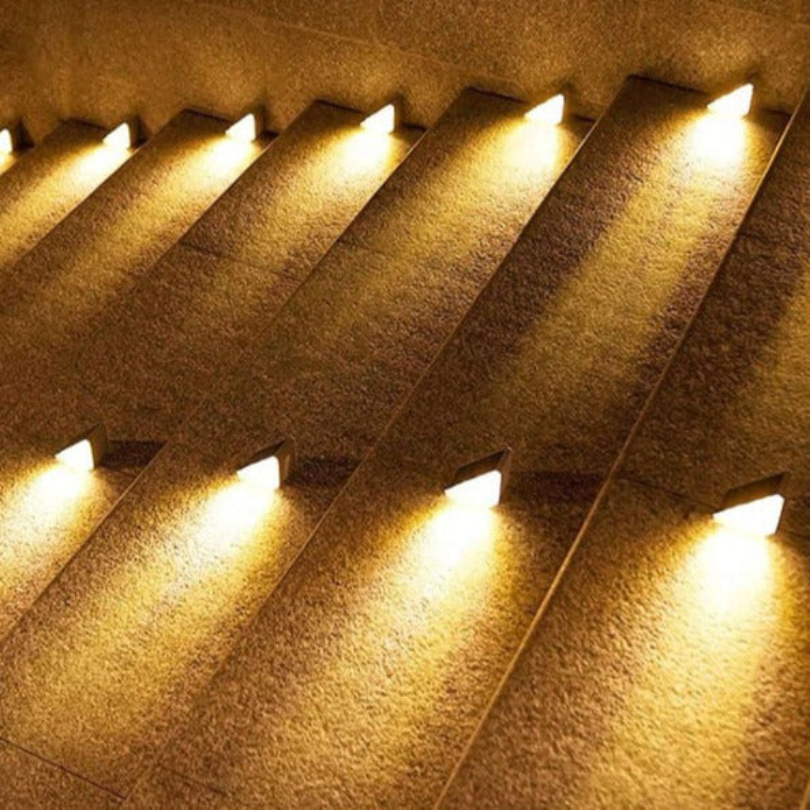 SolarGlow Light - Sustainable Solar Energy Stair Lighting Bowlift