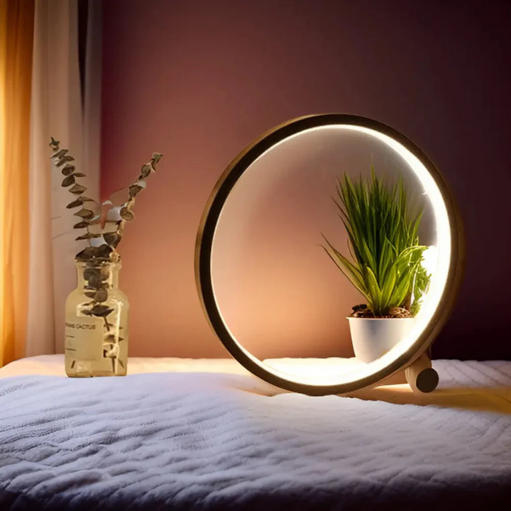 LumaCircle Nightlight - Dimmable LED Mood Lamp Bowlift
