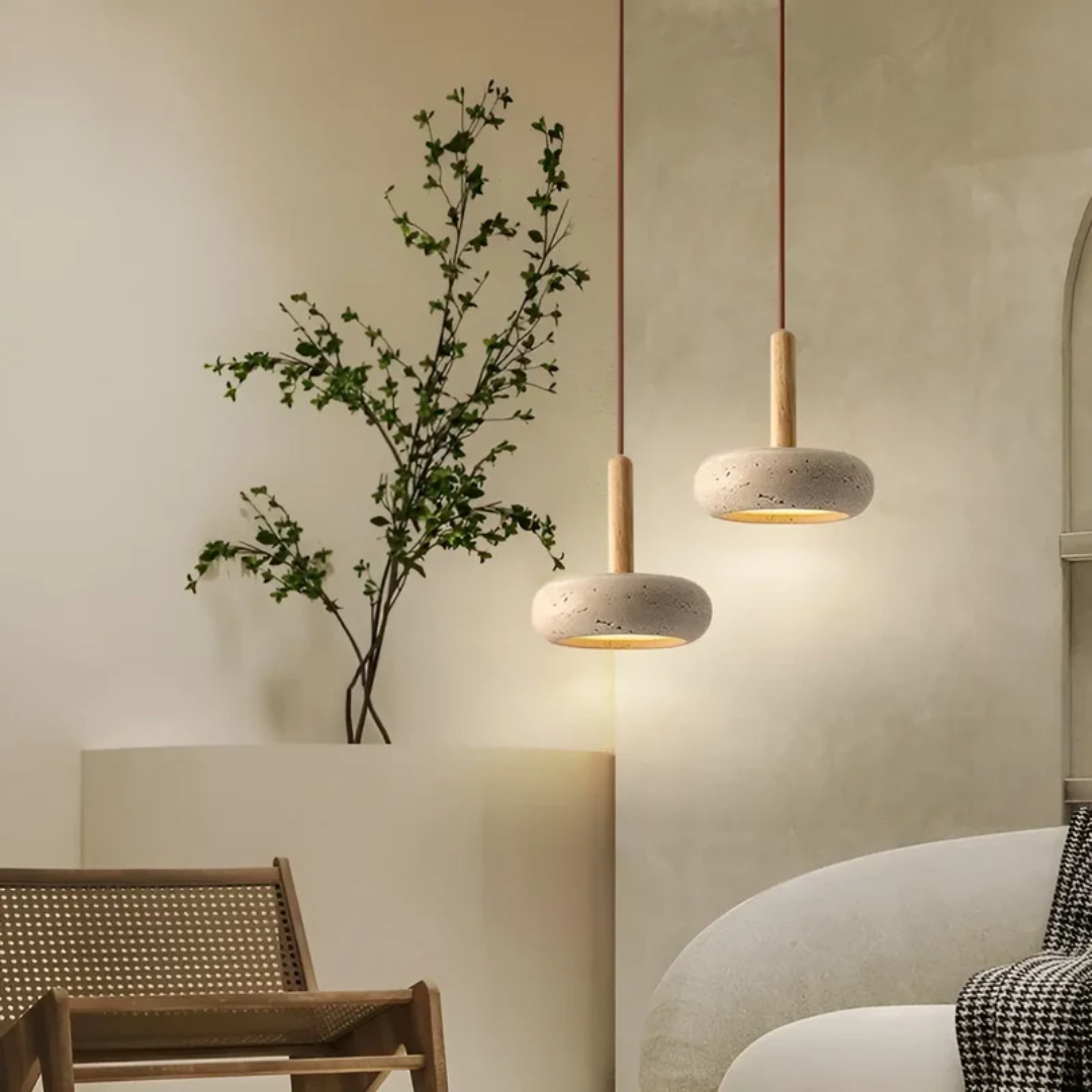 BowLift | LED Retro Japanese Ceiling Lamp - TranquilHalo