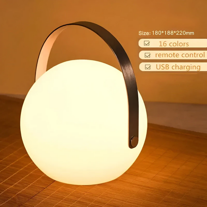 RadianceFlex - Portable LED Table Lamp with Waterproof Function Bowlift