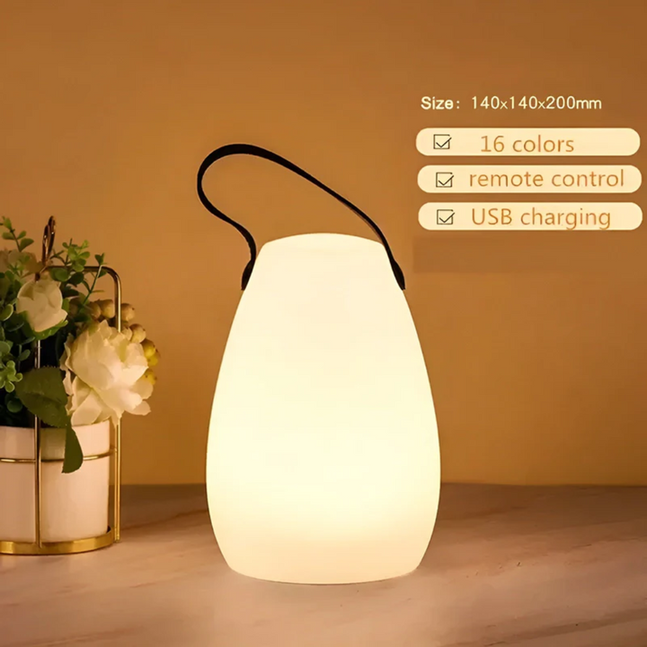 RadianceFlex - Portable LED Table Lamp with Waterproof Function Bowlift