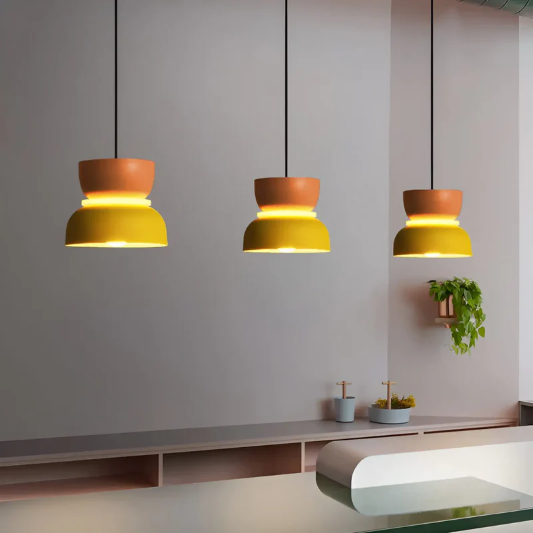 BowLift | Colorful and Trendy Macaron LED Pendant Lamp - VividGlow