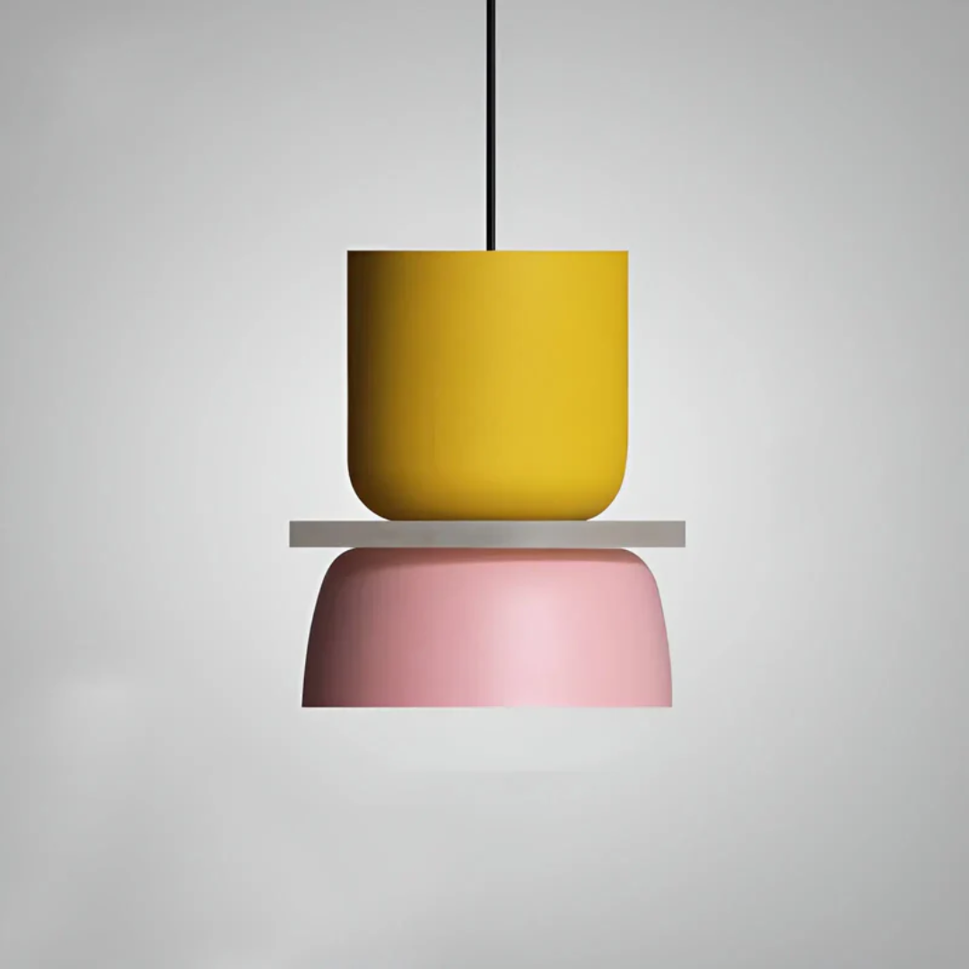 BowLift | VividGlow – Colourful Macaron LED Pendant Light | Modern, Stylish & Energy-Efficient