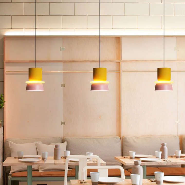 BowLift | VividGlow – Colourful Macaron LED Pendant Light | Modern, Stylish & Energy-Efficient